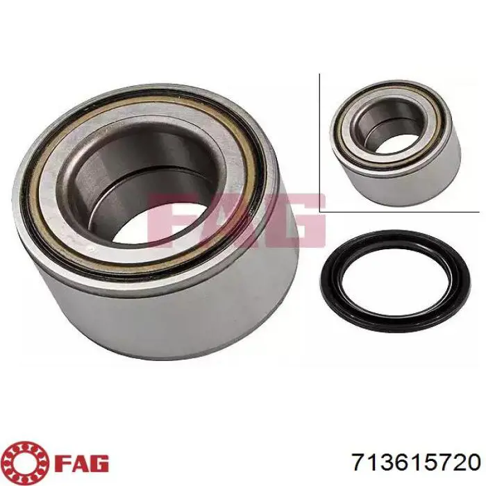 Rolamento de cubo dianteiro FAG 713615720 preço, a partir de 76,70 USD