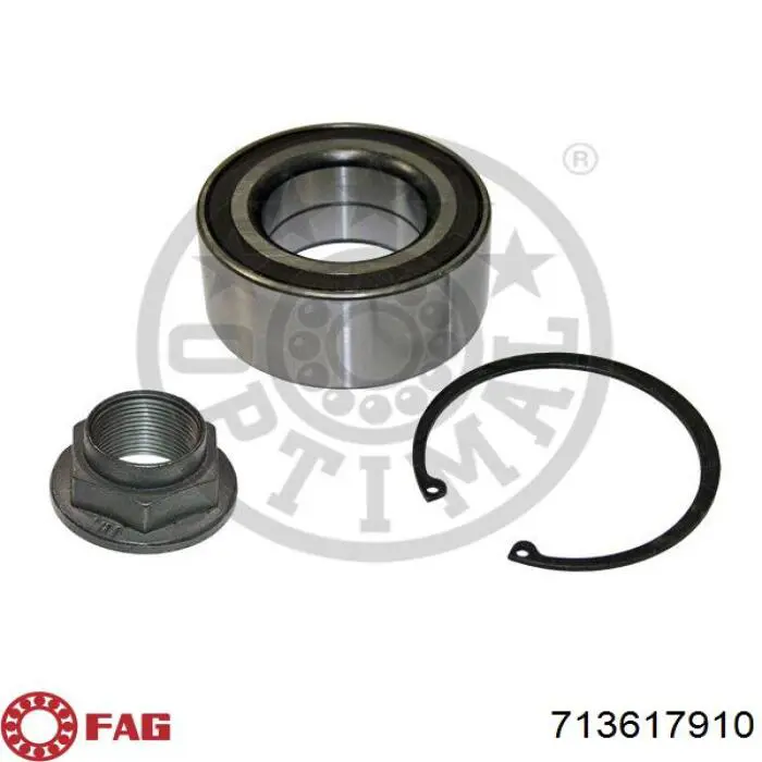Rolamento de cubo traseiro 51BWD01B1CA97 NSK