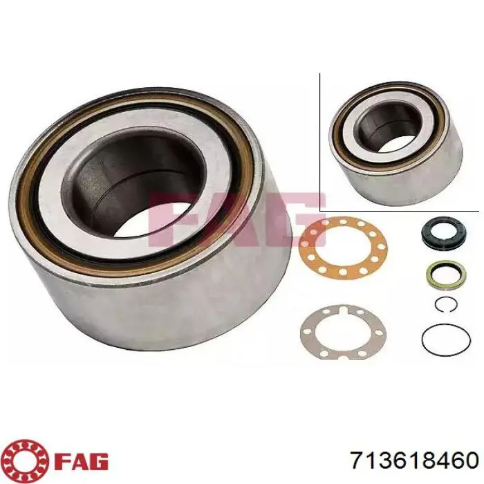 Rolamento de cubo traseiro FAG 713618460 preço, a partir de 48,15 USD