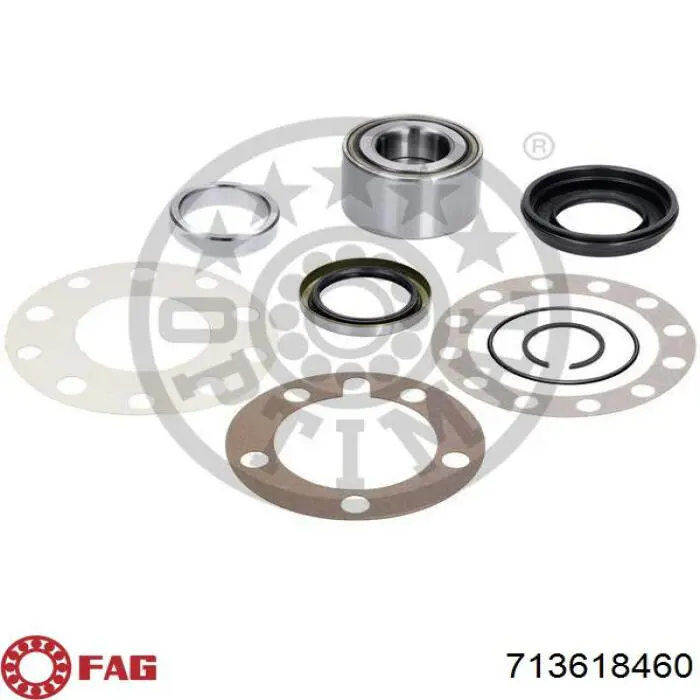 Compre 713618460 FAG Rolamento de cubo traseiro