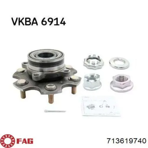 Cubo dianteiro FAG 713619740 preço, a partir de 145,22 USD