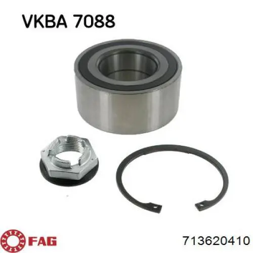 Rolamento de cubo dianteiro T2H40589 Jaguar