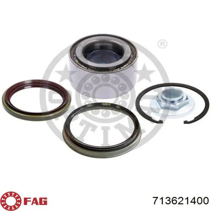 Compre 713621400 FAG Rolamento de cubo dianteiro