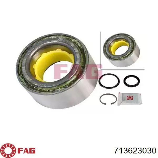 Rolamento de cubo dianteiro FAG 713623030 preço, a partir de 61,46 USD
