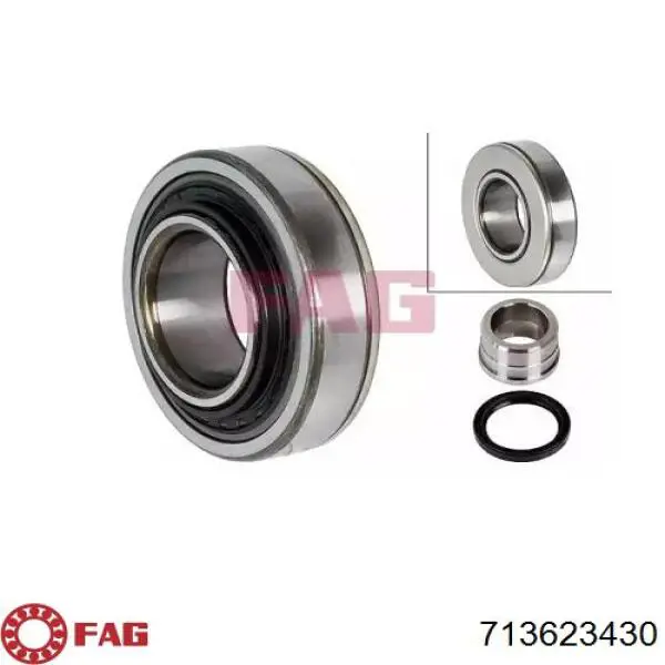 Rolamento de cubo traseiro FAG 713623430 preço, a partir de 36,91 USD