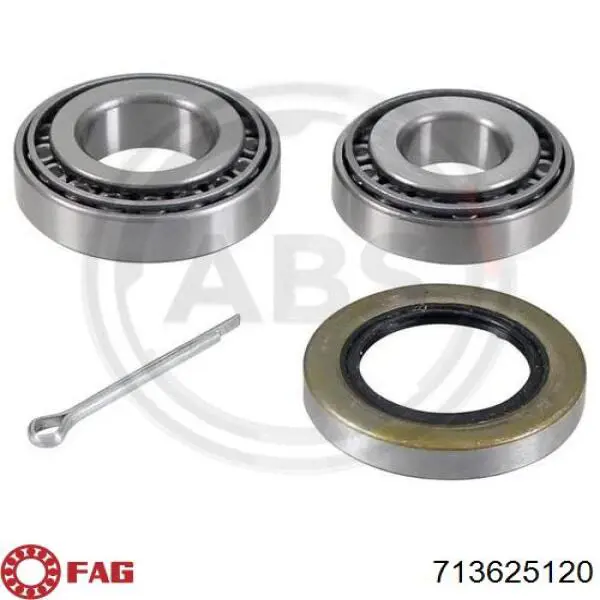 Compre 713625120 FAG Rolamento de cubo traseiro
