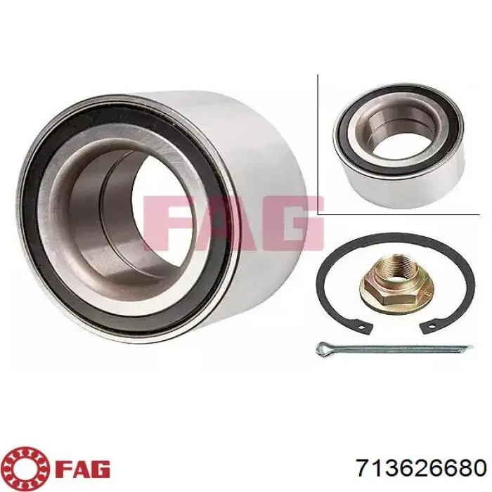 Rolamento de cubo traseiro FAG 713626680 preço, a partir de 40,70 USD