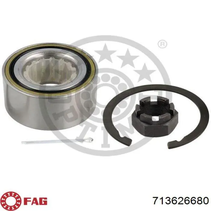 Compre 713626680 FAG Rolamento de cubo traseiro