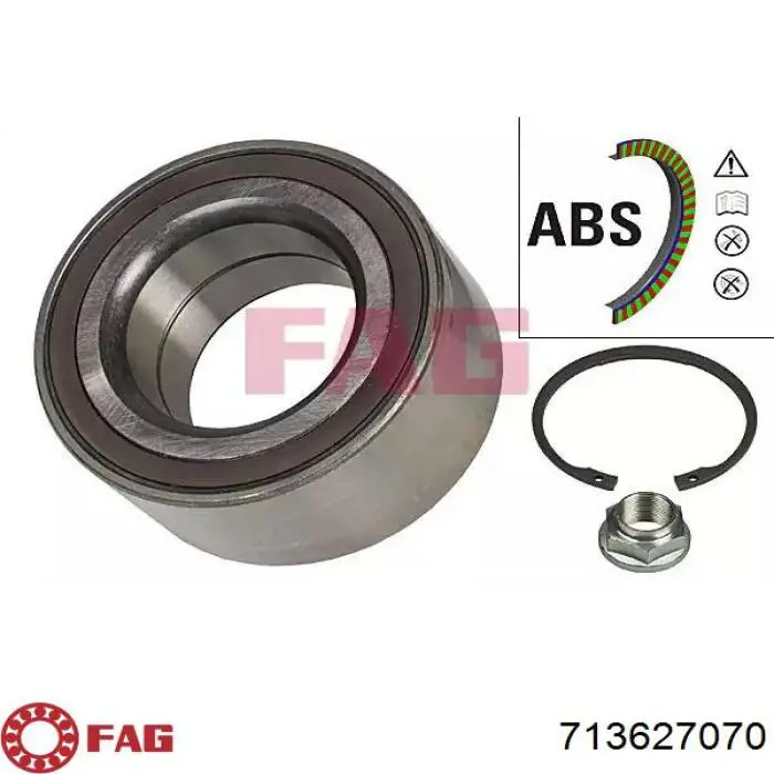 Rolamento de cubo traseiro FAG 713627070 preço, a partir de 55,22 USD