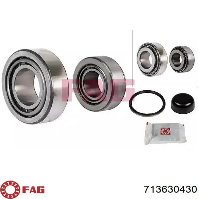 Rolamento de cubo traseiro FAG 713630430 preço, a partir de 67,82 USD