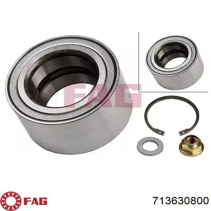Rolamento de cubo dianteiro FAG 713630800 preço, a partir de 52,94 USD