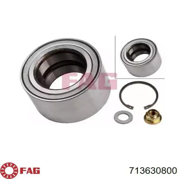 Compre 713630800 FAG Rolamento de cubo dianteiro