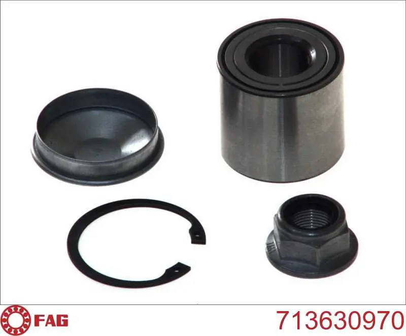 Compre 713630970 FAG Rolamento de cubo traseiro