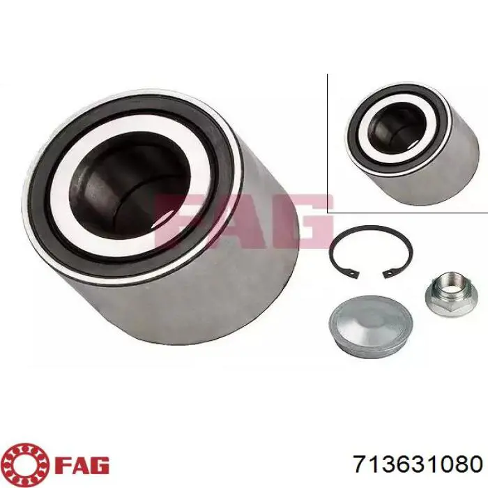 Rolamento de cubo traseiro FAG 713631080 preço, a partir de 23,27 USD