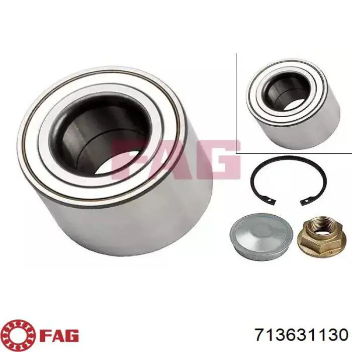 Rolamento de cubo traseiro FAG 713631130 preço, a partir de 37,08 USD