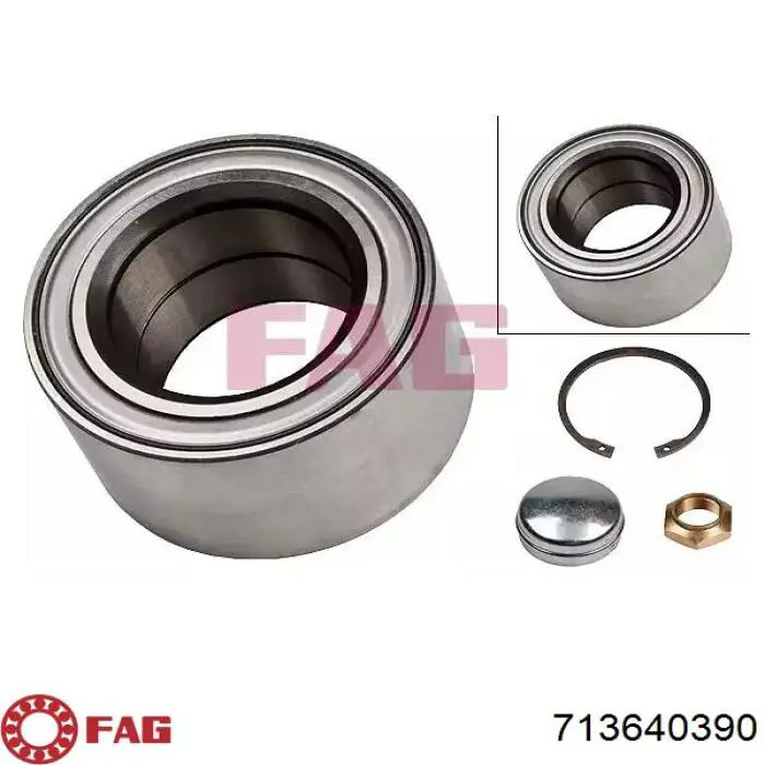 Rolamento de cubo dianteiro FAG 713640390 preço, a partir de 53,92 USD