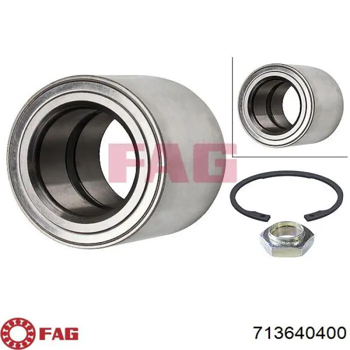 Rolamento de cubo traseiro 5801341551 Iveco