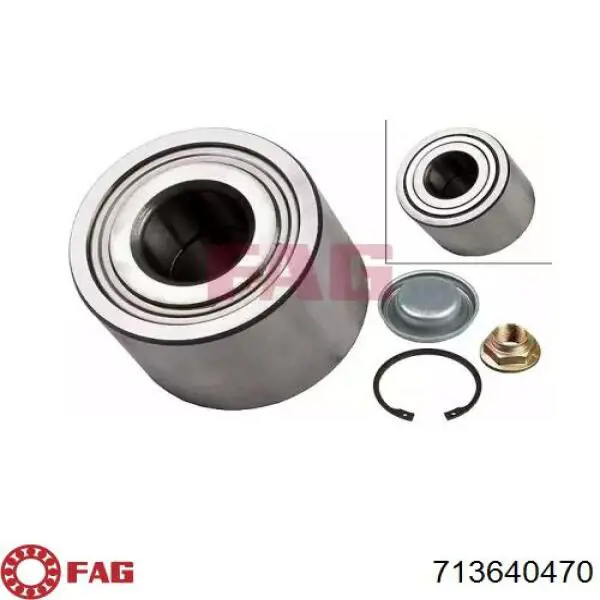 Rolamento de cubo traseiro FAG 713640470 preço, a partir de 37,91 USD