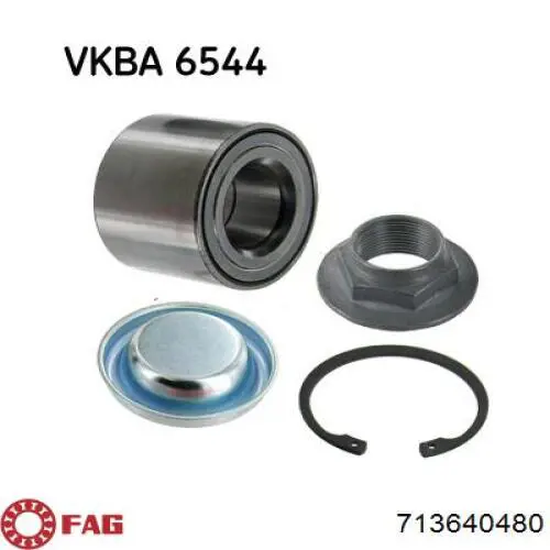 Compre 713640480 FAG Rolamento de cubo traseiro