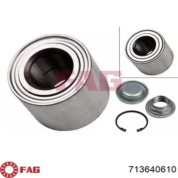 Rolamento de cubo traseiro FAG 713640610 preço, a partir de 40,04 USD
