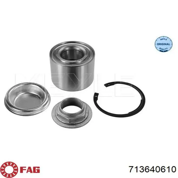 Compre 713640610 FAG Rolamento de cubo traseiro
