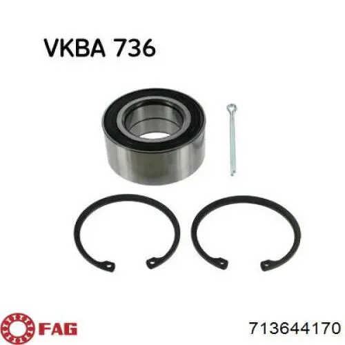Rolamento de cubo dianteiro FAG 713644170 preço, a partir de 26,03 USD