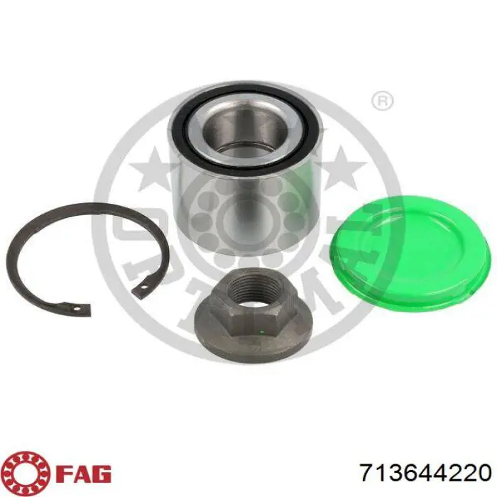 Compre 713644220 FAG Rolamento de cubo traseiro