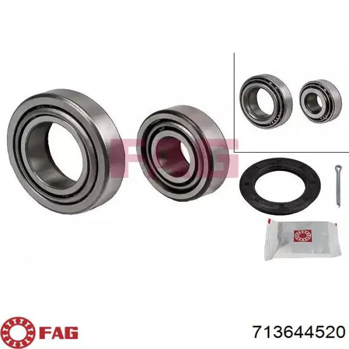 Rolamento de cubo traseiro FAG 713644520 preço, a partir de 21,44 USD