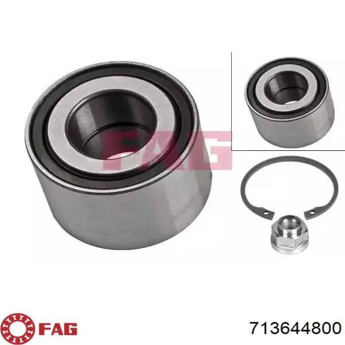 Rolamento de cubo traseiro FAG 713644800 preço, a partir de 31,62 USD