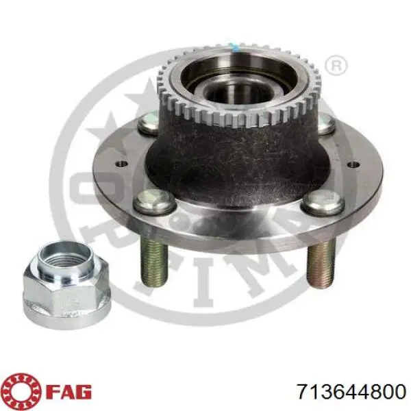 Compre 713644800 FAG Rolamento de cubo traseiro