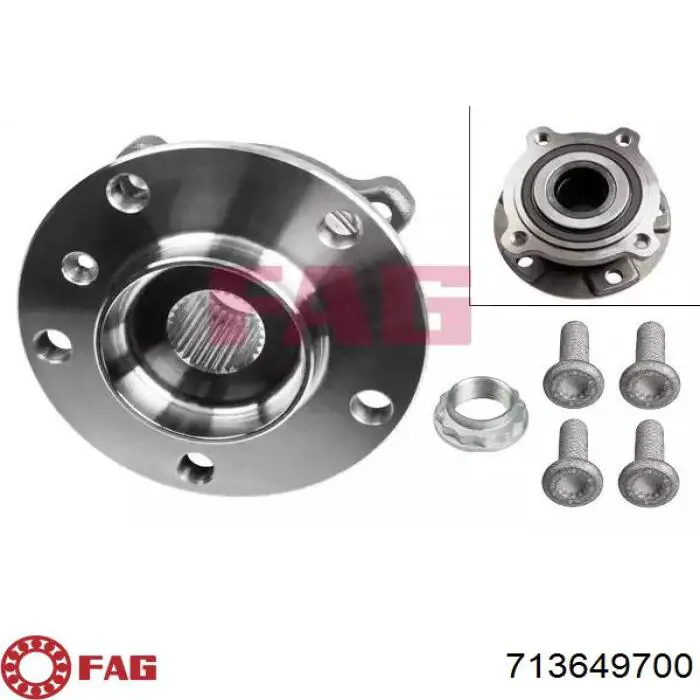 Cubo dianteiro FAG 713649700 preço, a partir de 133,70 USD