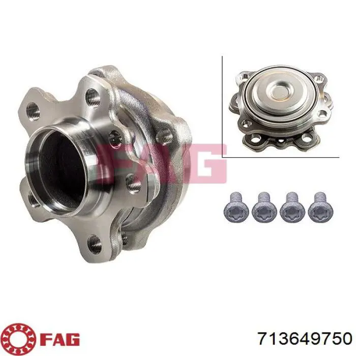 Cubo dianteiro FAG 713649750 preço, a partir de 116,79 USD