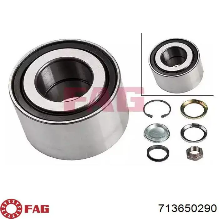 Rolamento de cubo traseiro FAG 713650290 preço, a partir de 28,40 USD