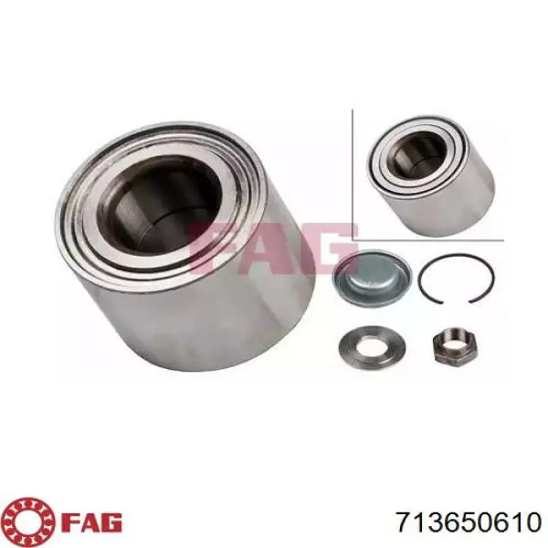 Rolamento de cubo traseiro FAG 713650610 preço, a partir de 39,17 USD