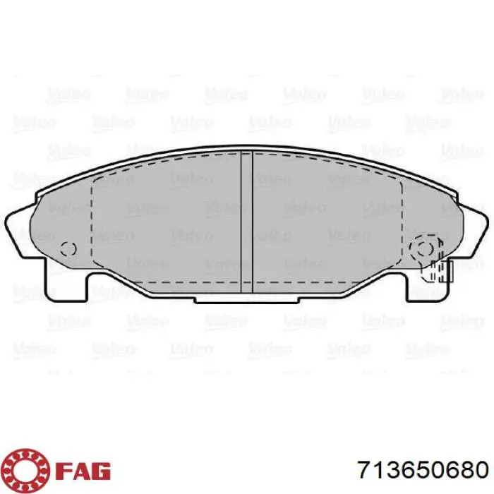 Cubo traseiro Peugeot/Citroen 9819074780