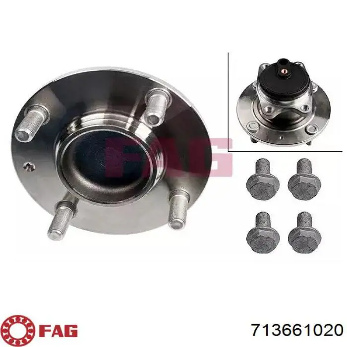 Cubo traseiro FAG 713661020 preço, a partir de 85,87 USD