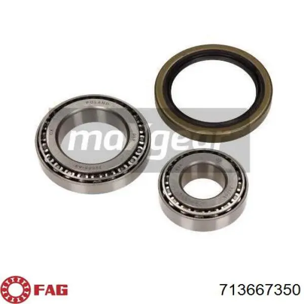 Compre 713667350 FAG Rolamento de cubo dianteiro