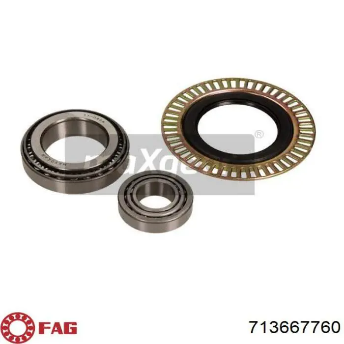 Compre 713667760 FAG Rolamento de cubo dianteiro