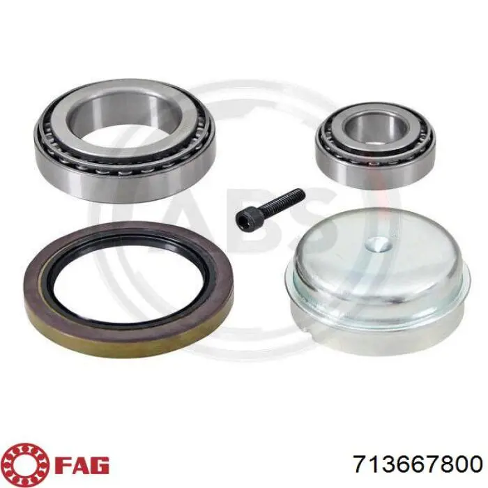 Compre 713667800 FAG Rolamento de cubo dianteiro