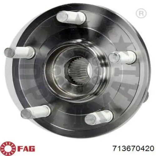 Cubo dianteiro IJ123166 Iljin
