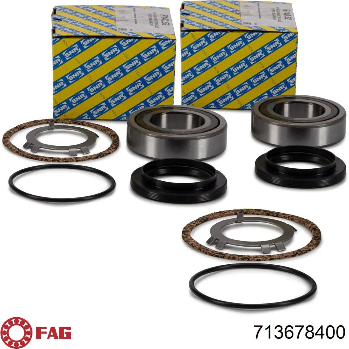 Compre 713678400 FAG Rolamento de cubo traseiro
