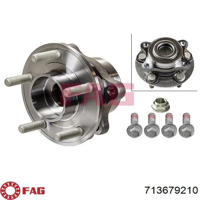 HUB419 Ford Cubo dianteiro