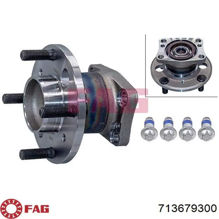 Cubo traseiro FAG 713679300 preço, a partir de 88,25 USD