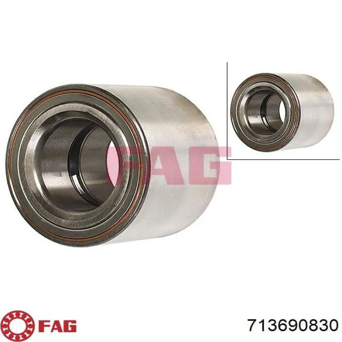 Rolamento de cubo dianteiro FAG 713690830 preço, a partir de 53,45 USD