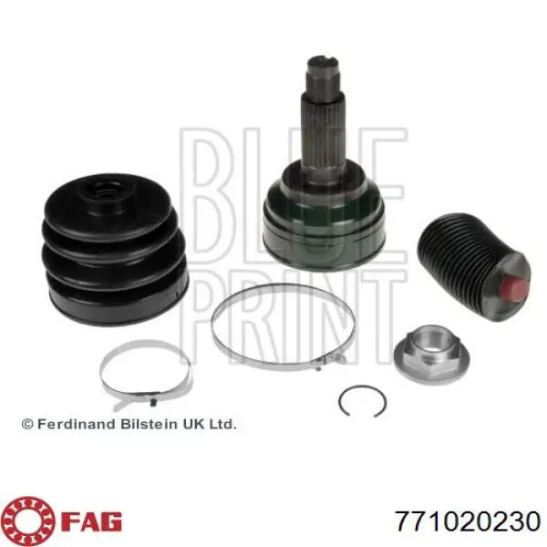 Junta homocinética externa dianteira FAG 771020230 preço, a partir de 40,57 USD