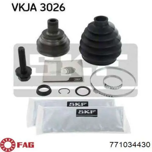 Junta homocinética externa dianteira FAG 771034430 preço, a partir de 58,79 USD