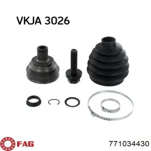 771034430 FAG Junta homocinética externa dianteira