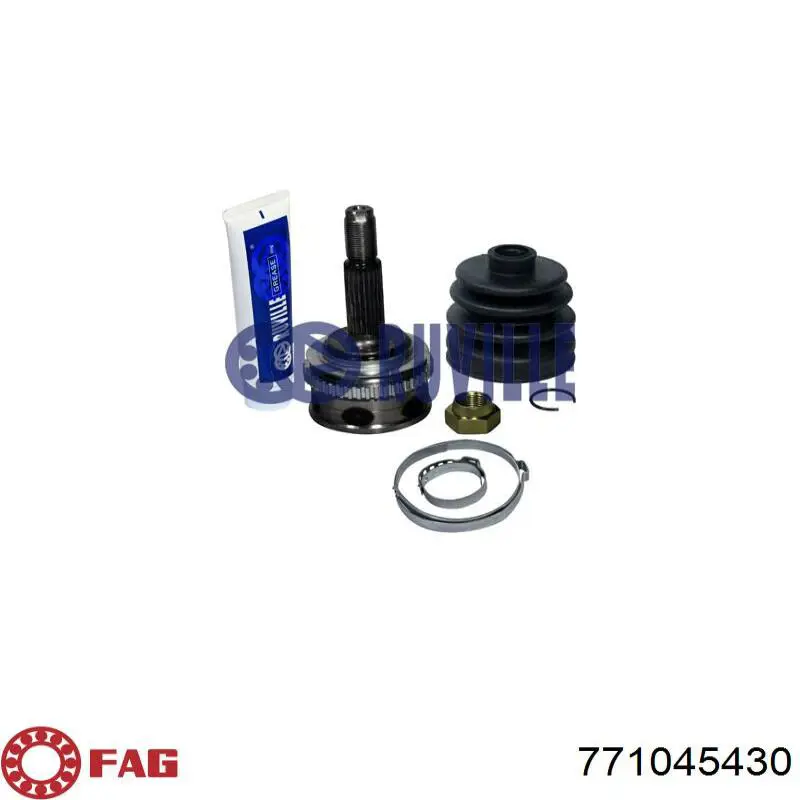 Junta homocinética externa dianteira FAG 771045430 preço, a partir de 46,26 USD