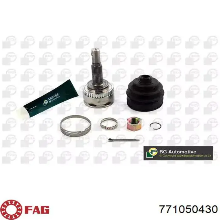 Junta homocinética externa dianteira FAG 771050430 preço, a partir de 43,73 USD