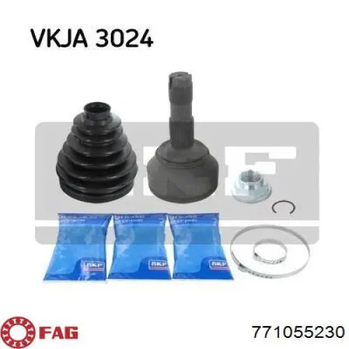 Compre 771055230 FAG Junta homocinética externa dianteira